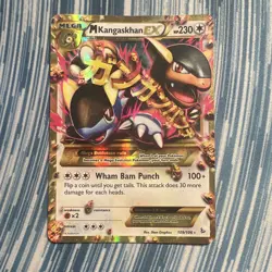 The Pokemon Company Pokemon TCG M Kangaskhan EX 109/106 Flashfire Secret Holo - Image 1