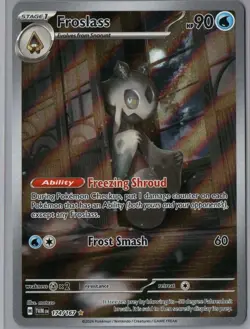 Froslass 174/167 Illustration Rare Twilight Masquerade Pokemon Near Mint - Image 1