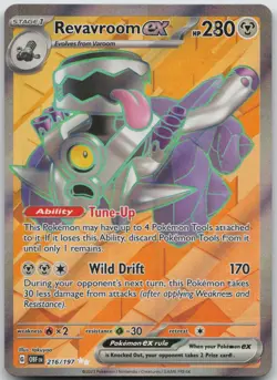 Revavroom ex 216/197 Ultra Rare Obsidian Flames Pokemon Near Mint - Image 1