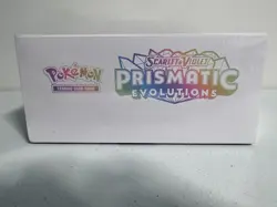 NEW Pokemon Prismatic Evolutions *Pokemon Center* Sealed ETB - Image 5