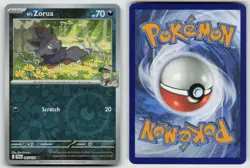 N's Zorua 097/159 Common Journey Together Pokemon Reverse Holo NM - Image 3