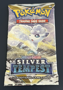 Pokemon TCG Silver Tempest Booster Pack – Factory Sealed – Sword & Shield - Image 1