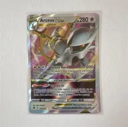 Swsh09: Brilliant Stars Arceus VSTAR 123/172 Full Art Ultra Rare Holo - Image 1