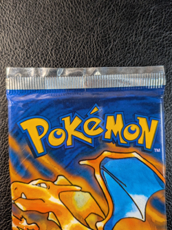 Pokemon 1999 Shadowless Long Crimp Booster Pack - Charizard Art Sealed New WotC - Image 5