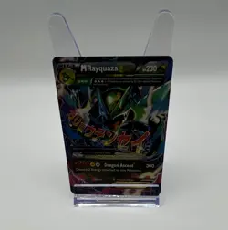 Pokemon M Rayquaza EX Roaring Skies Ultra Rare Full Art Holo 105/108 ENG - Image 1