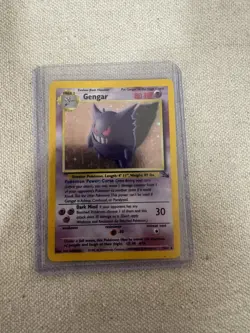 1999 Pokemon Fossil Gengar #5/62 - Image 1
