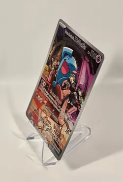 Team Rocket's Wobbuffet 203 Destined Rivals ETB Black Star Promo Pokemon - NM - Image 3