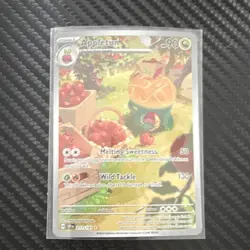 Pokemon Appletun 211/191 SV08: Surging Sparks Illustration Rare Holo 90 HP - Image 1