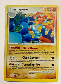 Infernape Holo 3/100 Stormfront 2008 MP/LP Pokemon TCG - Image 1