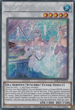 Deep Sea Repetiteur HAC1-EN175 Secret Rare Sealed Yugioh - Image 1