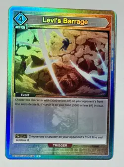 Union Arena TCG: AOT - Levi’s Barrage UE10BT/AOT-1-034 R Attack On Titan - Image 1