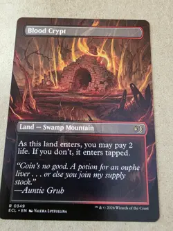 Blood Crypt - (Borderless) Lorwyn Eclipsed Regular - Mtg - Image 2