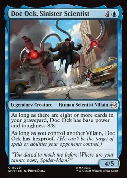 Doc Ock, Sinister Scientist C Foil #29 | SPM Marvel's Spider-Man | MTG - Image 1