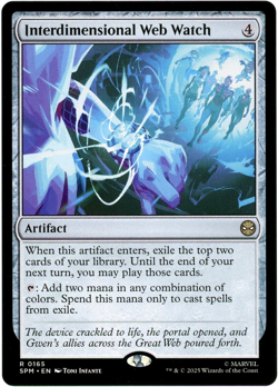 Interdimensional Web Watch - 0165 - Marvel's Spider-Man MTG - NM/M English - Image 1
