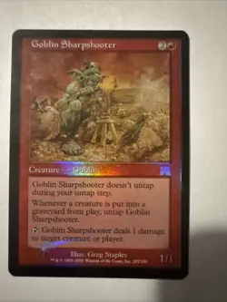 Goblin Sharpshooter Onslaught NM Foil Holo MTG - Image 1