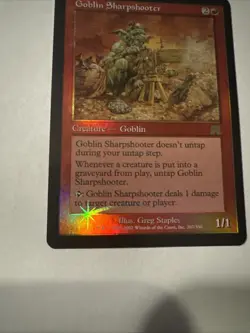 Goblin Sharpshooter Onslaught NM Foil Holo MTG - Image 2