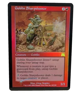 Goblin Sharpshooter Onslaught NM Foil Holo MTG - Image 4