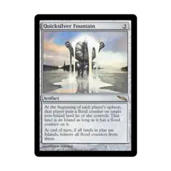 WOTC MtG Mirrodin Quicksilver Fountain (R) NM - Image 1