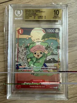 One Piece Tony Tony Chopper English 1st anniversary ST01-006 BGS 10 - Image 1