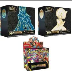 Mega Evolution Both Pokemon Center Exclusive ETB & Enhanced Booster Box PREORDER - Image 1