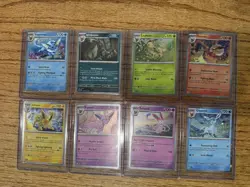 Pokemon Prismatic Evolutions 8 Cosmos Promo Cards - Costco Mini Tin Promos - Image 1