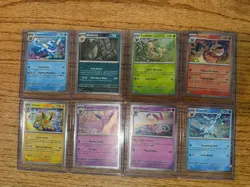 Pokemon Prismatic Evolutions 8 Cosmos Promo Cards - Costco Mini Tin Promos - Image 2