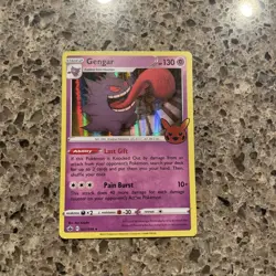 Gengar Holo #57/198 2022 Halloween Trick or Trade Booster Pokemon TCG MINT - Image 1