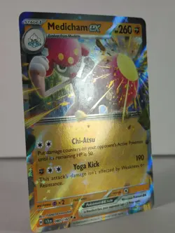 Medicham ex - Stellar Crown - 080/142 - Pokemon TCG - Double Rare - B - Image 3