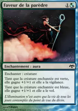 *MRM* FR/VF FOIL Faveur de la parCdre (Favor of the Overbeing) MTG Eventide - Image 1