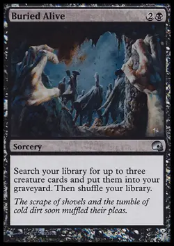 MTG BURIED ALIVE FOIL EXC - SEPOLTO VIVO - PD - MAGIC - Image 1