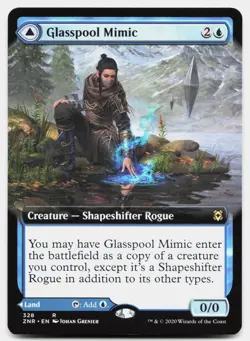 Glasspool Mimic (Extended Art) Zendikar Rising Regular - Image 1