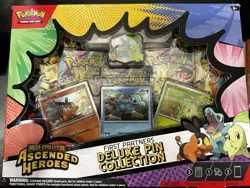 Pokemon TCG Ascended Heroes First Partner Deluxe Pin Collection Box Sealed New - Image 1