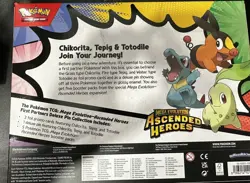 Pokemon TCG Ascended Heroes First Partner Deluxe Pin Collection Box Sealed New - Image 2
