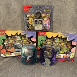 Pokemon TCG Ascended Heroes First Partner Deluxe Pin Collection Box Sealed New - Image 1