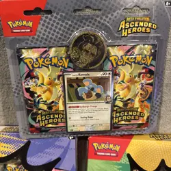 Pokemon TCG Ascended Heroes First Partner Deluxe Pin Collection Box Sealed New - Image 2