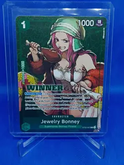 Jewelry Bonney Tournament Pack Vol. 3 Winner PR ST02-007 One Piece Stamped - Image 1