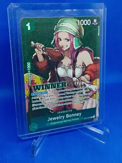 Jewelry Bonney Tournament Pack Vol. 3 Winner PR ST02-007 One Piece Stamped - Image 3