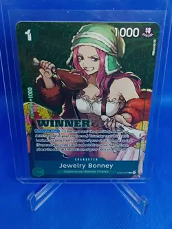 Jewelry Bonney Tournament Pack Vol. 3 Winner PR ST02-007 One Piece Stamped - Image 4