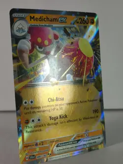 Medicham ex - Stellar Crown - 080/142 - Pokemon TCG - Double Rare - A - Image 3