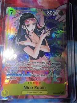 One Piece CCG Nico Robin Alt Art English Near Mint - Image 1