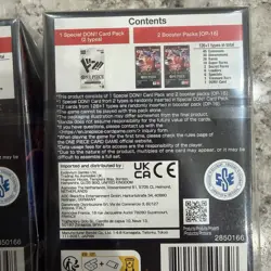 One Piece TCG: The Time Of Battle OP-16 Double Pack Set Lot of 2 Boxes English - Image 4