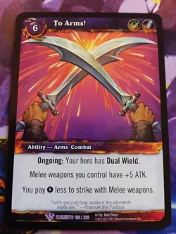 WOW TCG - Epic - To Arms! - LP - Image 1