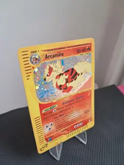 Pokemon AQUAPOLIS H2/H32 Arcanine Holo Card ENG Carte Vintage ♡ - Image 3