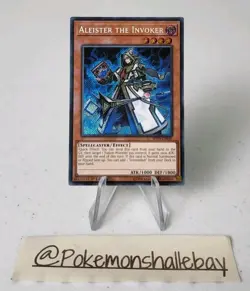 Aleister The Invoker SHVA-EN040 *NM* 1st Edition Secret Rare Yugioh Card - Image 1