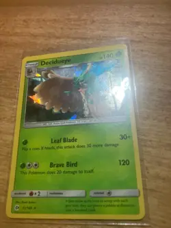 Pokemon Card Decidueye 11/149 Cracked Ice Holo Sun & Moon 2017 NM - Image 1