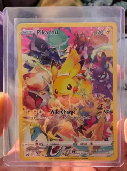 Pokemon TCG Pikachu 160/159 - Crown Zenith Full Art Alt - Art Secret Rare - NM/M - Image 1