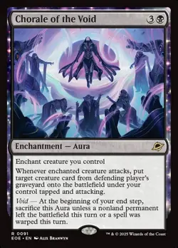 Chorale of the Void 91 Edge of Eternities Magic The Gathering MTG NM - Image 1
