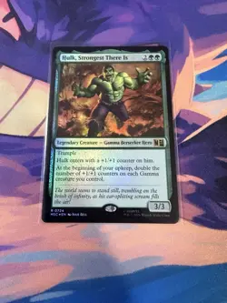 Hulk, Strongest There Is Commander: Marvel Super Heroes Foil NM - Image 1