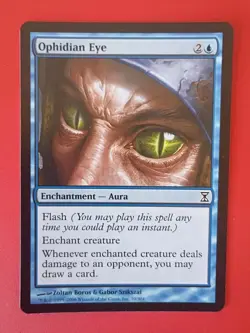 Ophidian Eye MTG Time Spiral Magic The Gathering Near Mint Draw Magic - Image 1