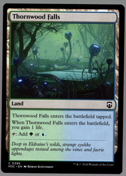 (x4) Thornwood Falls 0396 Playset Non Foil Common Modern Horizons 3 MTG NM - Image 1